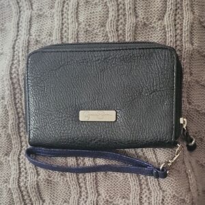 Jessica Simpson Black Wristlet Wallet